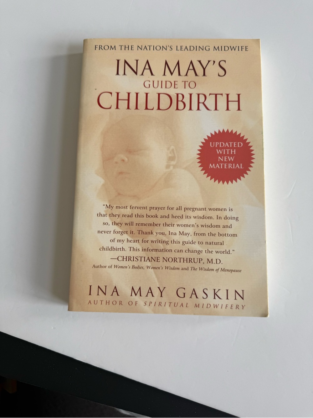 Ina May's Guide to Childbirth - Beige Cover